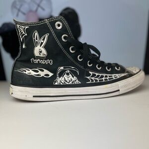 Sean Pablo x Converse Chuck Taylor All Star Pro High 'Black'  Sz 10